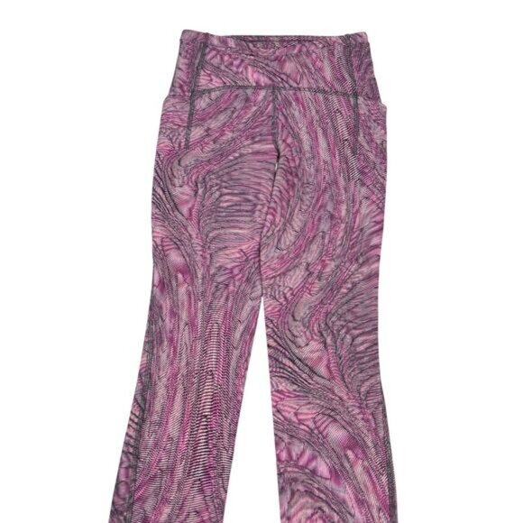 LULULEMON Swift Speed High-Rise Tight 28" Size 4 Dimensional Sonic Pink Multi - Picture 5 of 8
